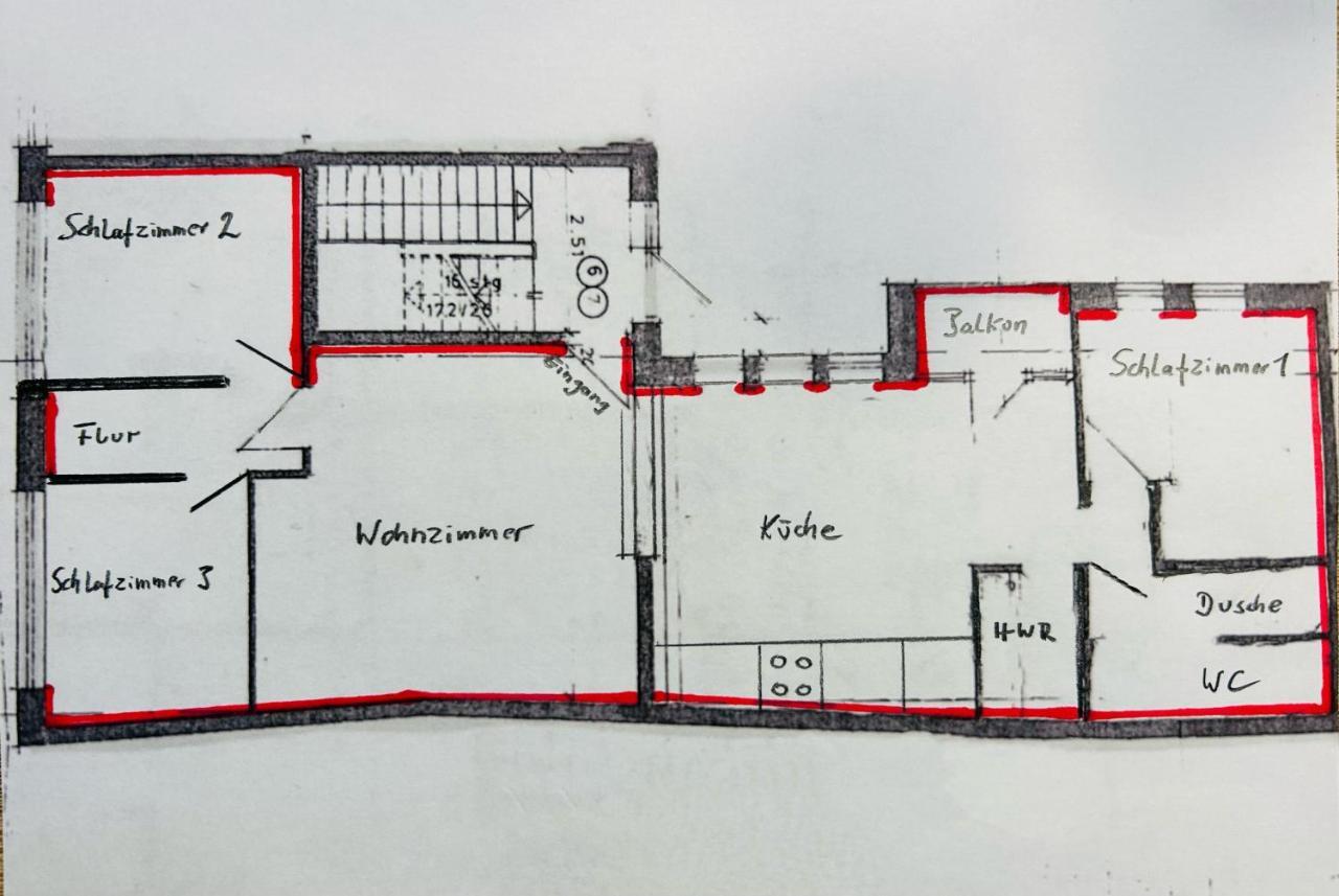 Fewo1846 - Atrium - Luxurioese Wohnung Mit 3 Schlafzimmern Und Balkon Im Stadtzentrum Flensburgo Exterior foto